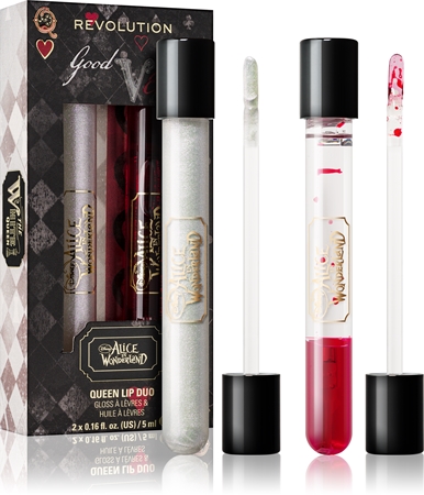 Набор для губ Makeup Revolution X Alice in Wonderland, The Queens Lip Duo 1 szt.
Набор для губ Makeup Revolution X Alice in Wonderland, The Queens Lip Duo 1 szt.