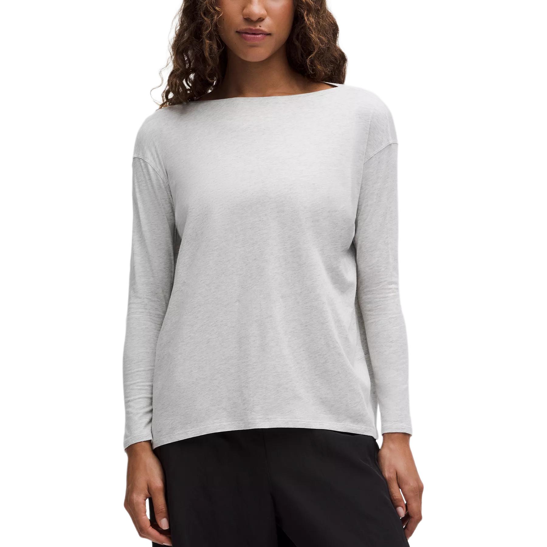 Футболка с рукавом дроп-шоулдер женская Lululemon, светло-серый/hcug
Футболка с рукавом дроп-шоулдер женская Lululemon, светло-серый/hcug