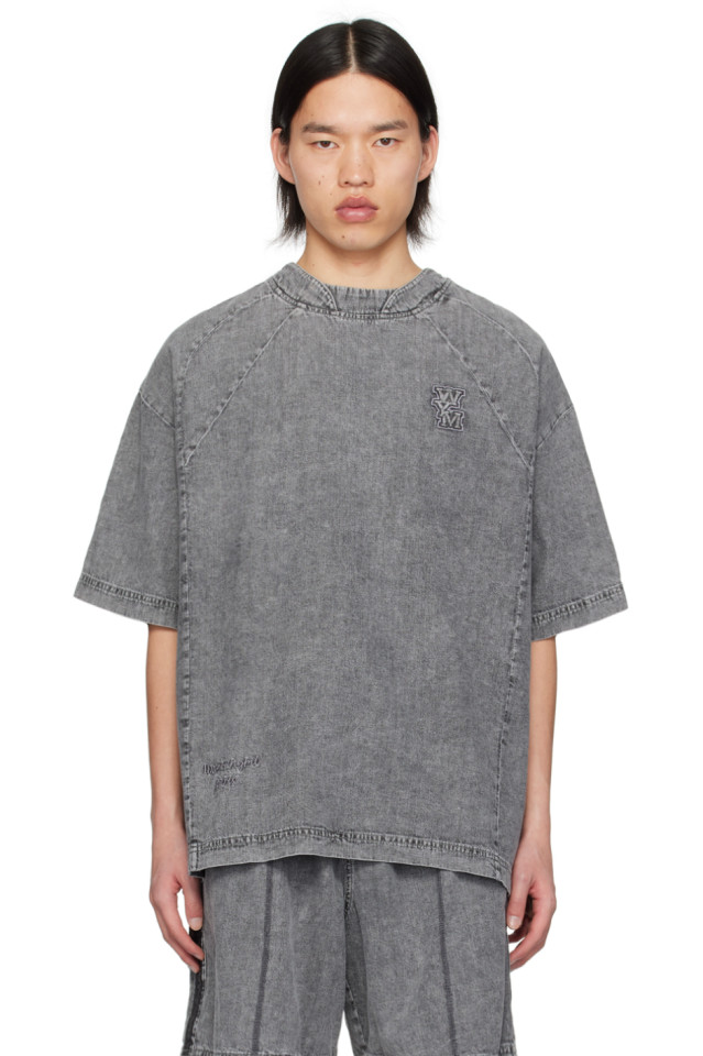 Выцветшая футболка Wooyoungmi, серый
Выцветшая футболка Wooyoungmi, серый