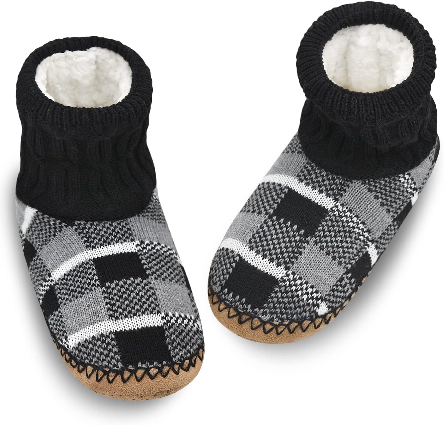 Мужские носки-тапочки DICUIRD осенне-зимние для дома с противоскользящей подошвой, серый
Мужские носки-тапочки DICUIRD осенне-зимние для дома с противоскользящей подошвой, серый