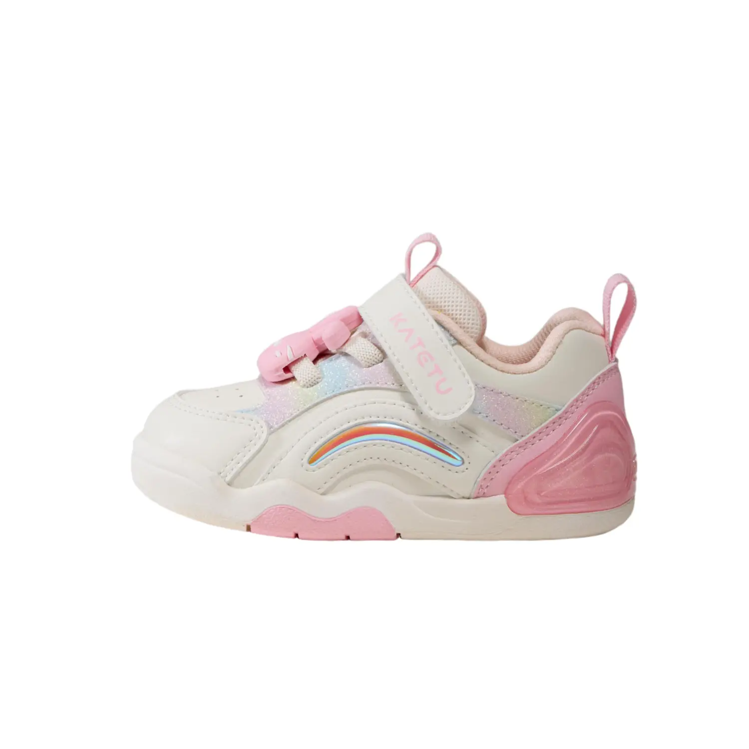 Дышащие и износостойкие детские уличные кроссовки Kids' KATETU, бежевый/белый/розовый
Дышащие и износостойкие детские уличные кроссовки Kids' KATETU, бежевый/белый/розовый