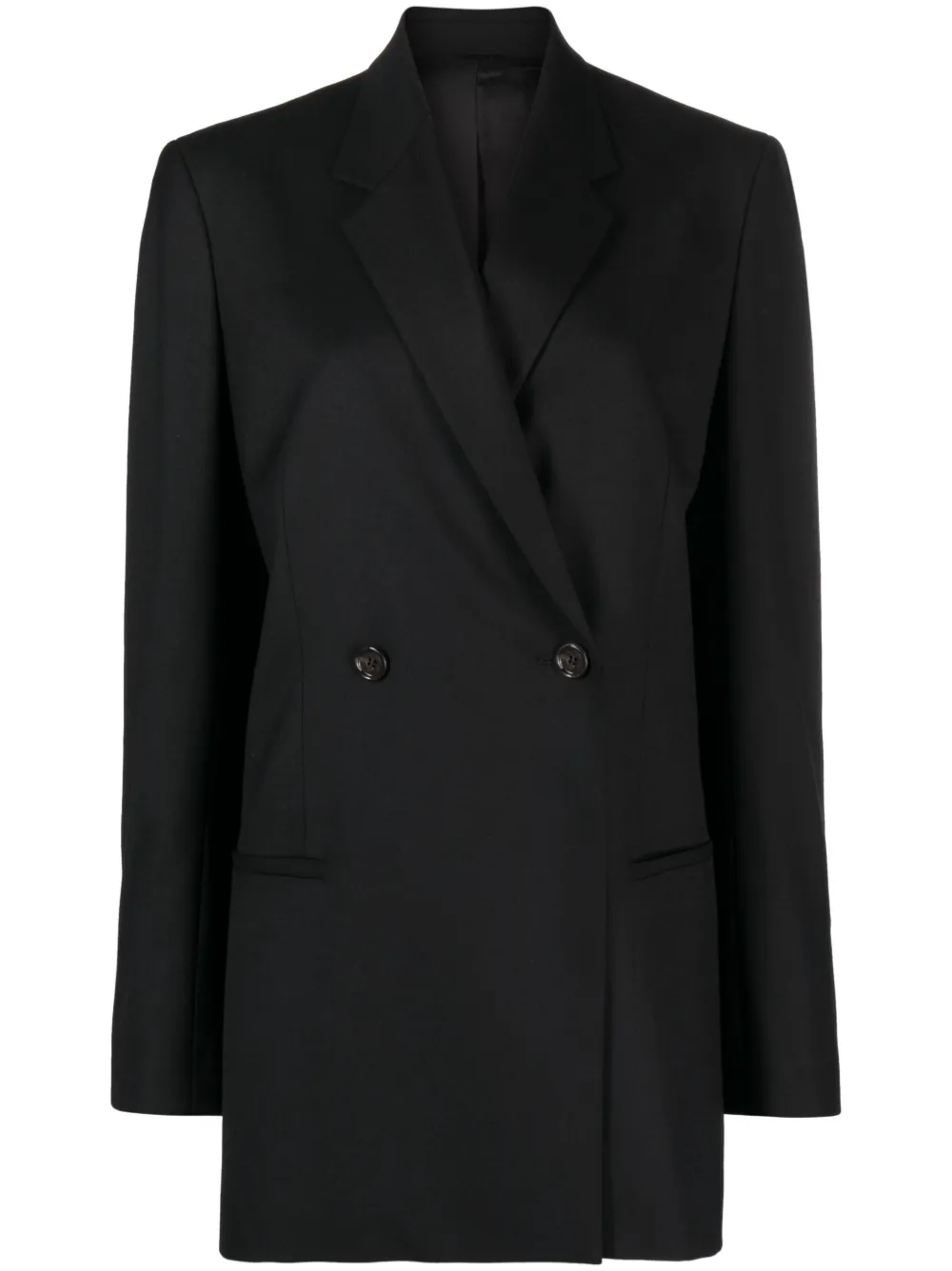 Двубортный блейзер TOTEME, черный
Двубортный блейзер TOTEME, черный