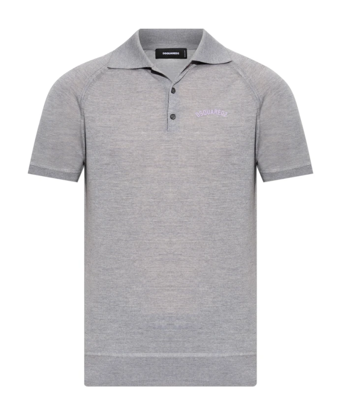 Поло с логотипом Dsquared2, серый
Поло с логотипом Dsquared2, серый