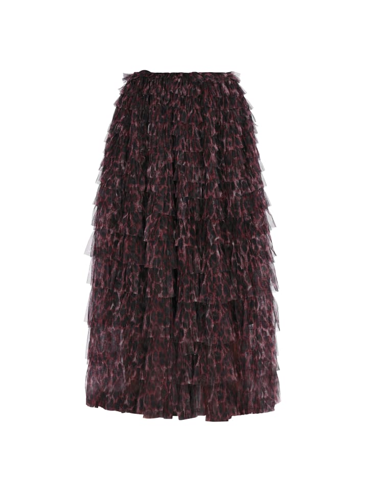 Faina Женская юбка бордового цвета
Faina Женская юбка бордового цвета