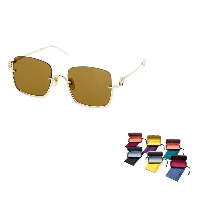 Очки солнцезащитные женские Gucci с футляром, золотой / желтый
Очки солнцезащитные женские Gucci с футляром, золотой / желтый