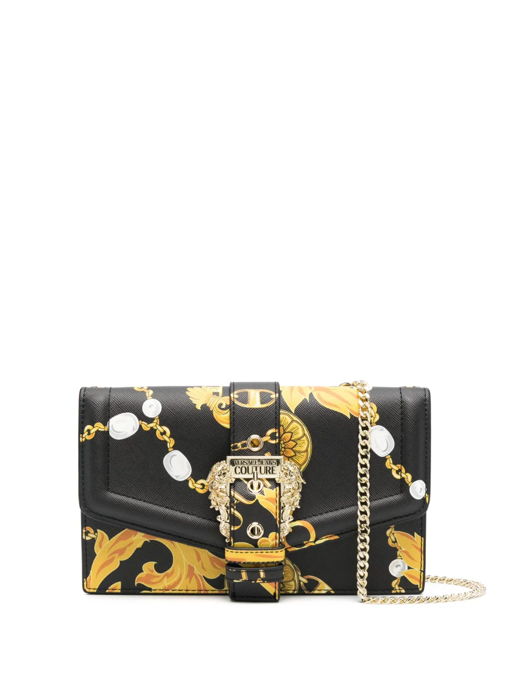 Сумка через плечо с принтом Versace Jeans Couture, черный
Сумка через плечо с принтом Versace Jeans Couture, черный