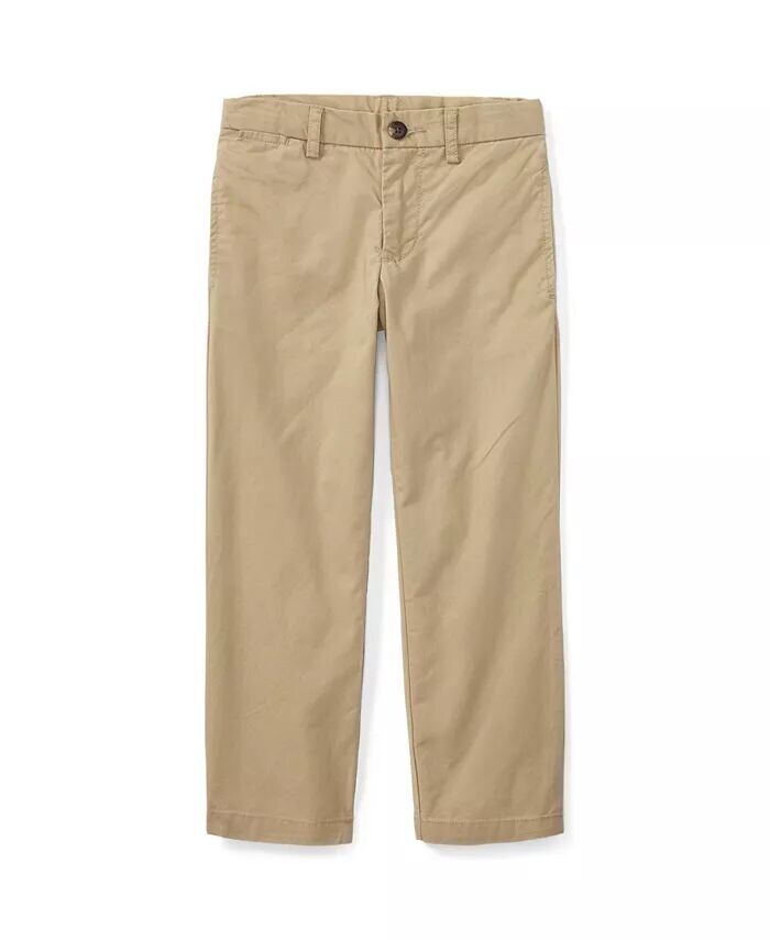 Брюки прямого кроя из твила для малышей и мальчиков Polo Ralph Lauren, бежевый
Брюки прямого кроя из твила для малышей и мальчиков Polo Ralph Lauren, бежевый