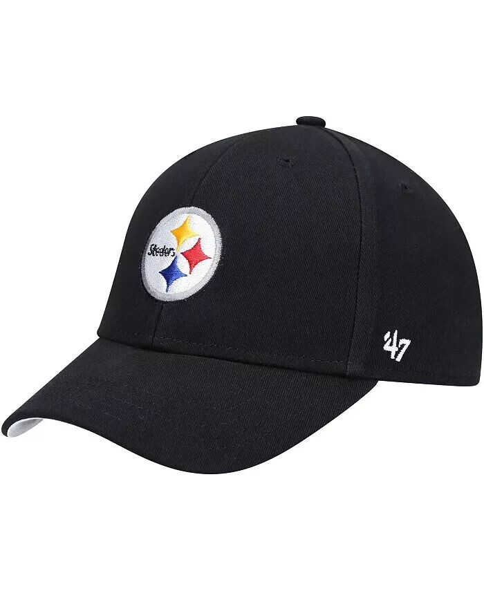 Черная регулируемая кепка унисекс '47 для малышей Pittsburgh Steelers Basic Mvp '47 Brand
Черная регулируемая кепка унисекс '47 для малышей Pittsburgh Steelers Basic Mvp '47 Brand