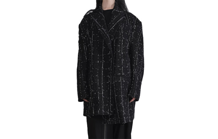 Yohji Yamamoto Женский деловой костюм черный, Black
Yohji Yamamoto Женский деловой костюм черный, Black