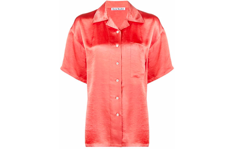 Футболка женская кораллово-красная Acne Studios
Футболка женская кораллово-красная Acne Studios