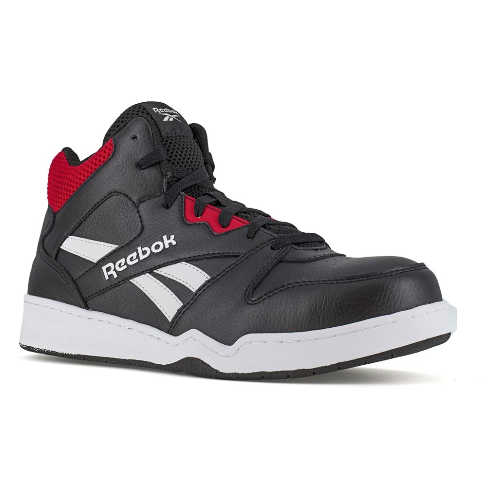 Кроссовки с композитным носком на высокой подошве Reebok Work Bb4500, черно-красные из кожи
Кроссовки с композитным носком на высокой подошве Reebok Work Bb4500, черно-красные из кожи