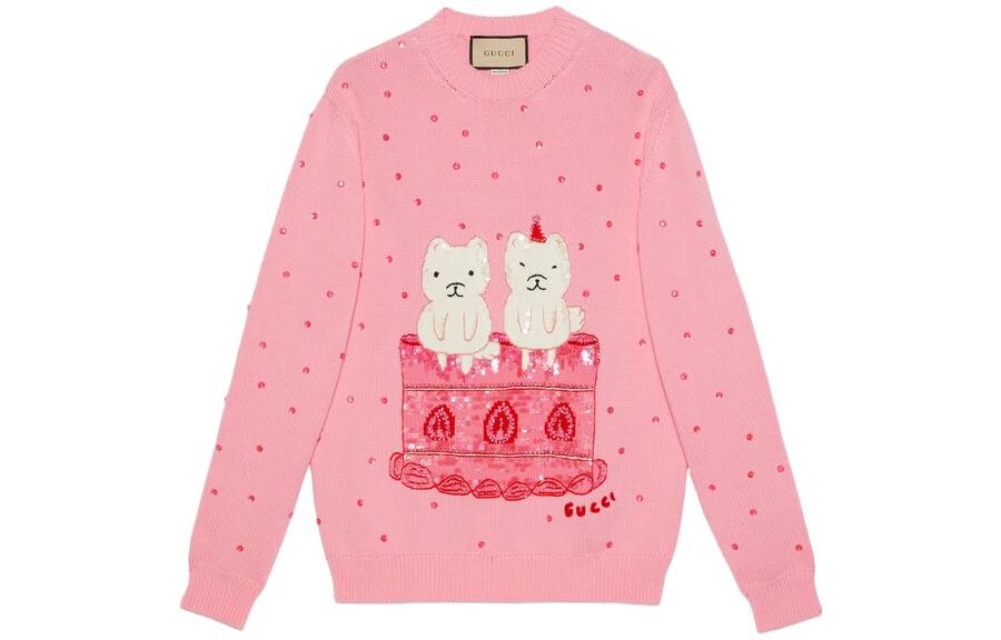 Свитер женский розовый Gucci
Свитер женский розовый Gucci