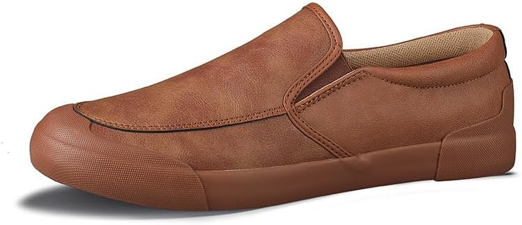 Мужские повседневные лоферы без шнурков, удобная кожаная обувь для ходьбы, классические туфли для офиса и вождения Generic, коричневый
Мужские повседневные лоферы без шнурков, удобная кожаная обувь для ходьбы, классические туфли для офиса и вождения Generic, коричневый