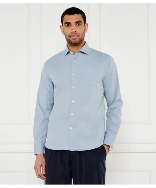 Широкая рубашка Regular fit Oscar Jacobson, синий
Широкая рубашка Regular fit Oscar Jacobson, синий