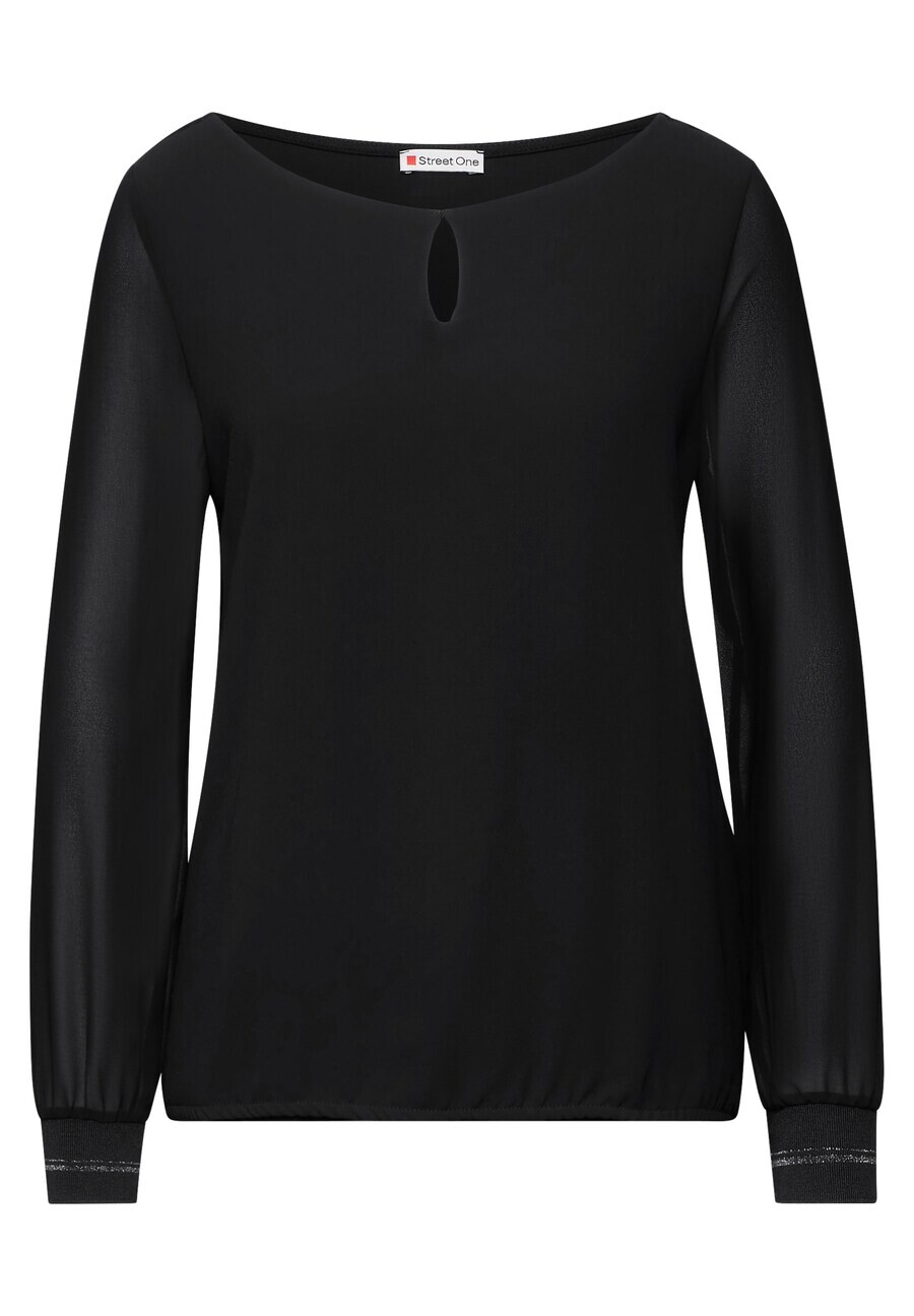 Лонгслив STREET ONE Shirt, черный
Лонгслив STREET ONE Shirt, черный