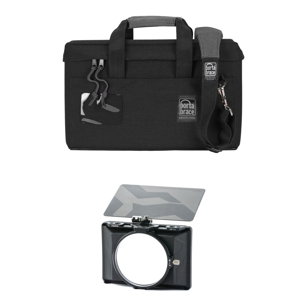 PortaBrace MB-1B Matte Box Case Kit with Tiltaing Mini Matte Box
PortaBrace MB-1B Matte Box Case Kit with Tiltaing Mini Matte Box