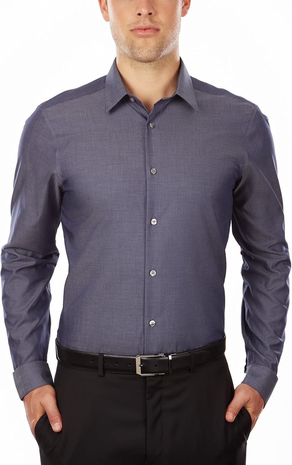 Мужская рубашка Calvin Klein Slim Fit с рисунком «елочка» без желтизны, Smokey Blue
Мужская рубашка Calvin Klein Slim Fit с рисунком «елочка» без желтизны, Smokey Blue