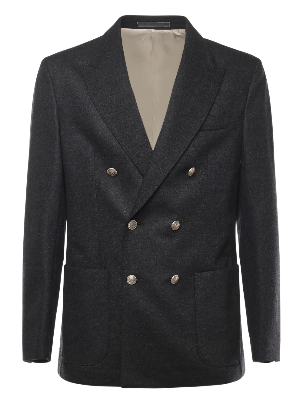 Двубортный пиджак Eleventy, серый
Двубортный пиджак Eleventy, серый