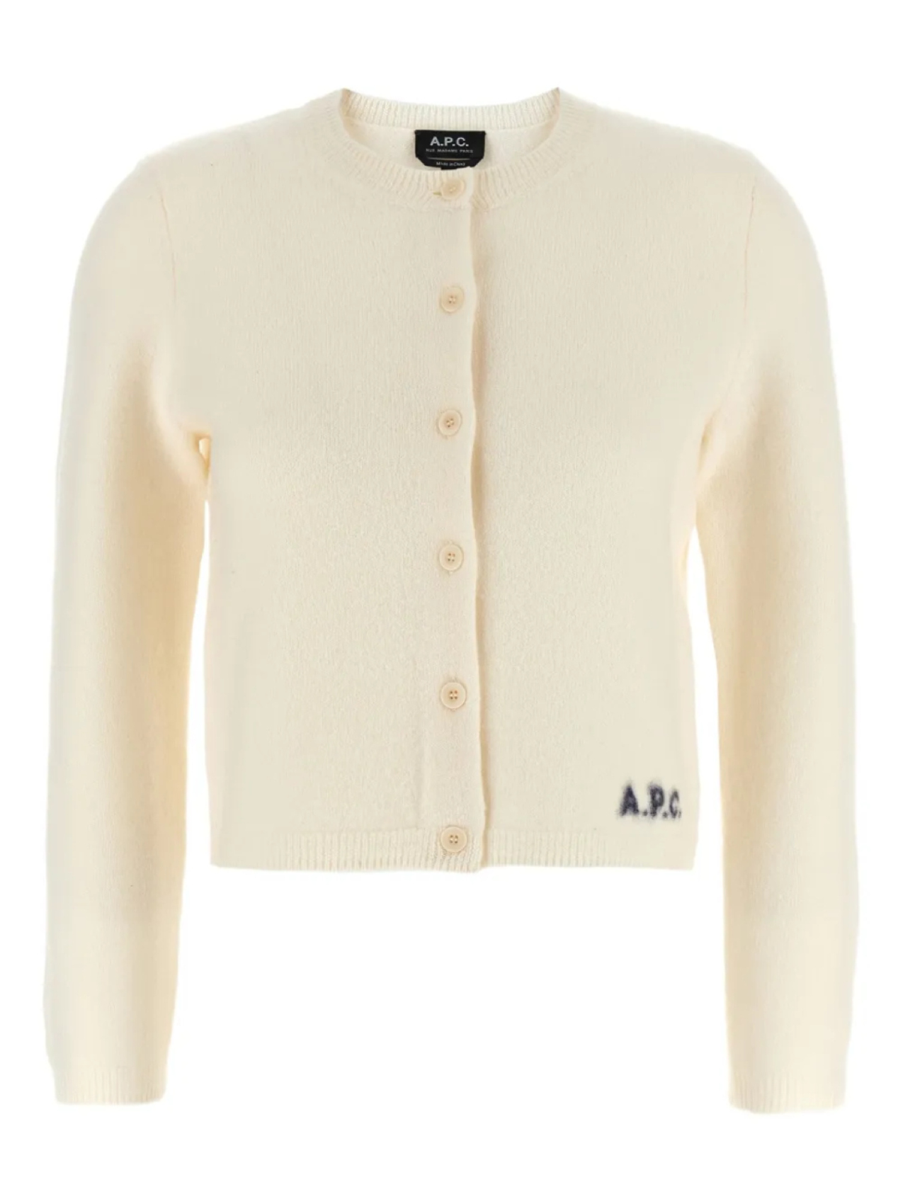 Кардиган Mila на пуговицах A.P.C., белый
Кардиган Mila на пуговицах A.P.C., белый