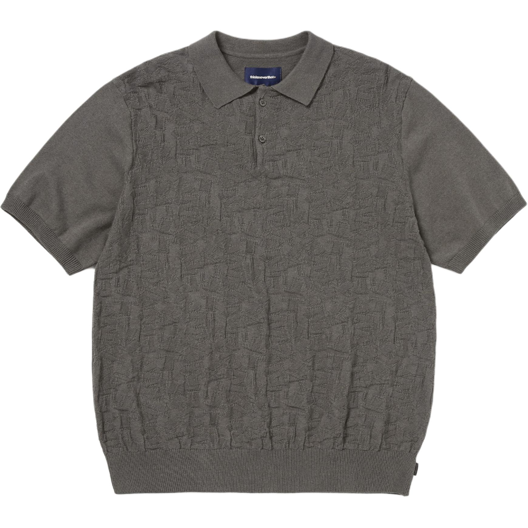 Thisisneverthat SS25 Polo Shirt Unisex Gray
Thisisneverthat SS25 Polo Shirt Unisex Gray