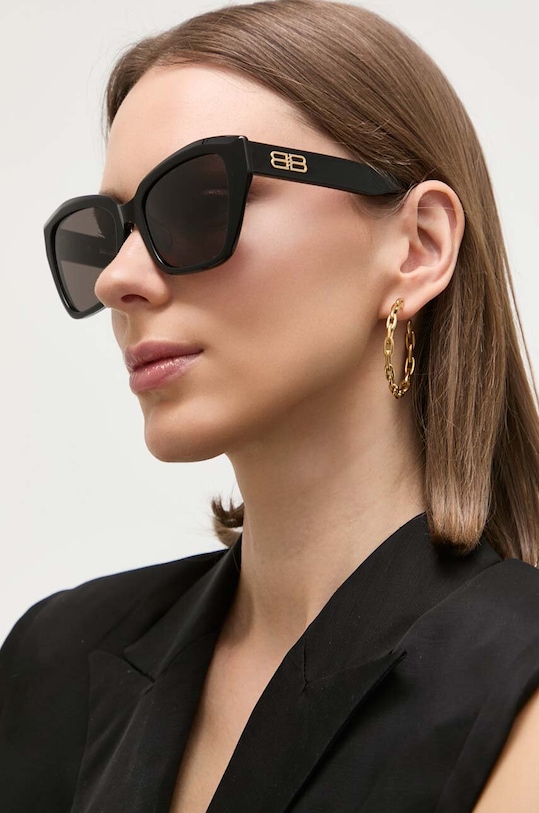 Солнцезащитные очки Balenciaga, черный
Солнцезащитные очки Balenciaga, черный