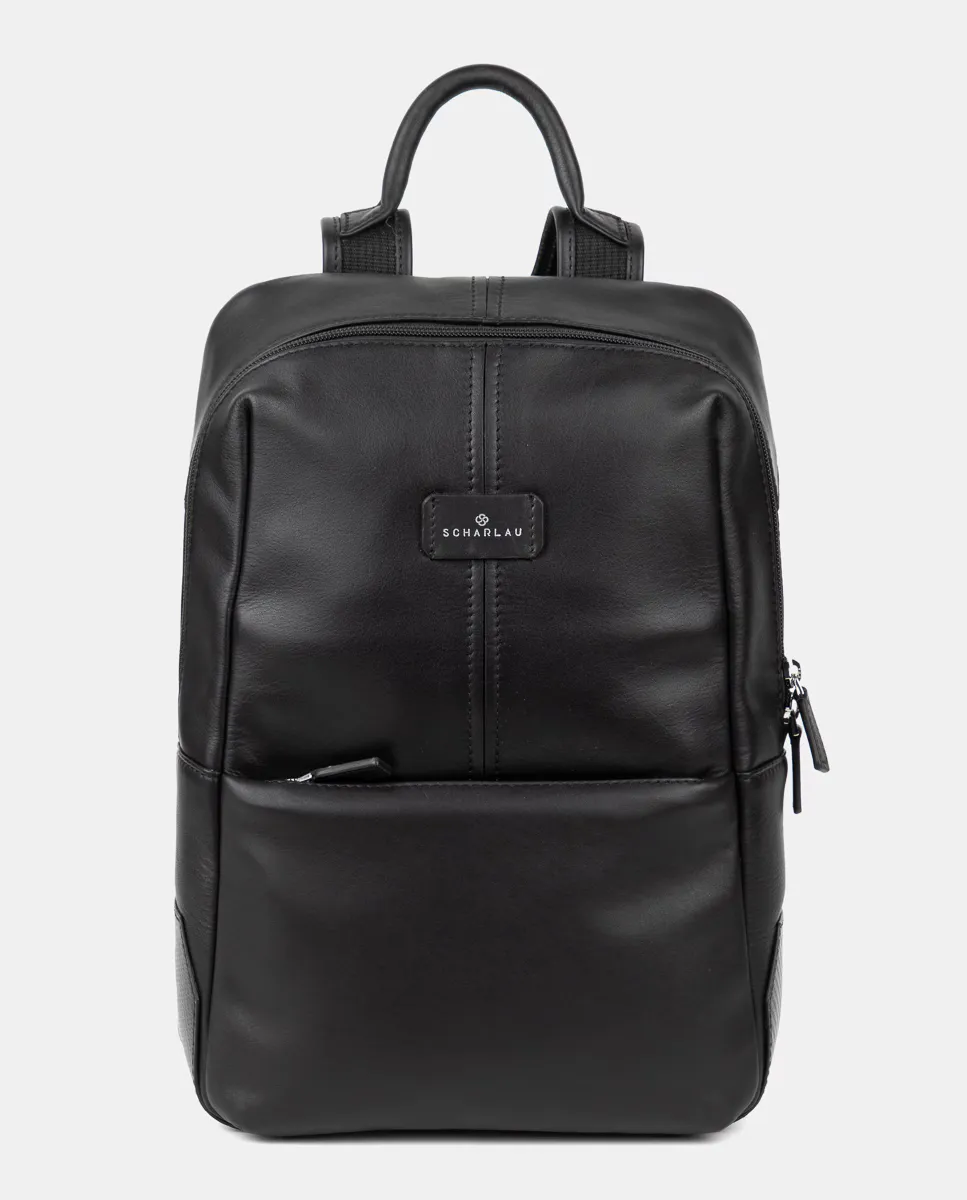 Черный кожаный рюкзак унисекс Scharlau
Черный кожаный рюкзак унисекс Scharlau