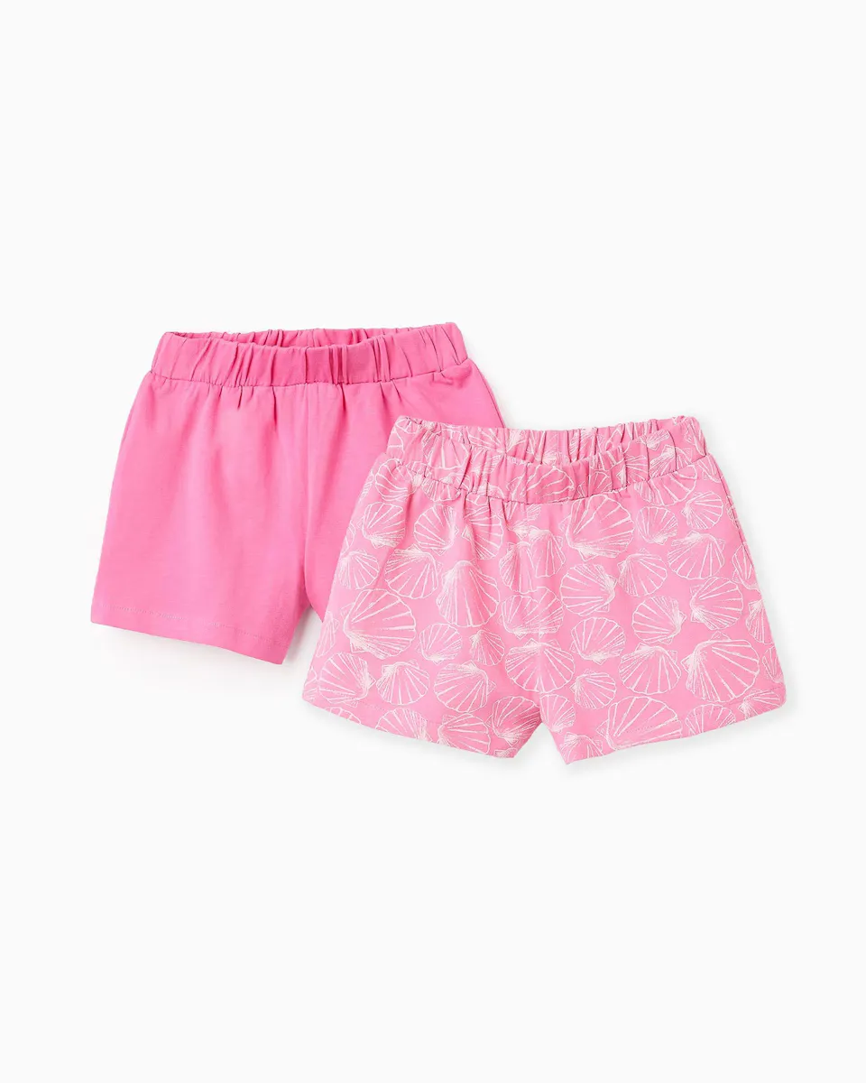 Упаковка из 2 шорт для девочек 100% хлопок с эластичной талией Zippy, цвет Rosa
Упаковка из 2 шорт для девочек 100% хлопок с эластичной талией Zippy, цвет Rosa