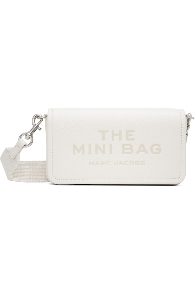 Кожаная мини-сумка Marc Jacobs, цвет cotton 
Кожаная мини-сумка Marc Jacobs, цвет cotton