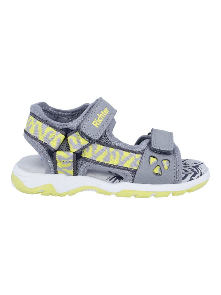 Сандалии Leon Richter Shoes, цвет grau/gelb 
Сандалии Leon Richter Shoes, цвет grau/gelb