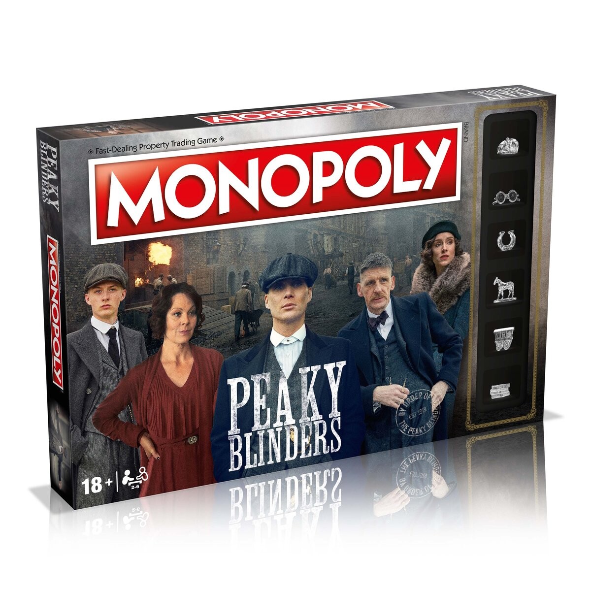Стратегическая игра «Монополия Peaky Blinders» Winning Moves 
Стратегическая игра «Монополия Peaky Blinders» Winning Moves