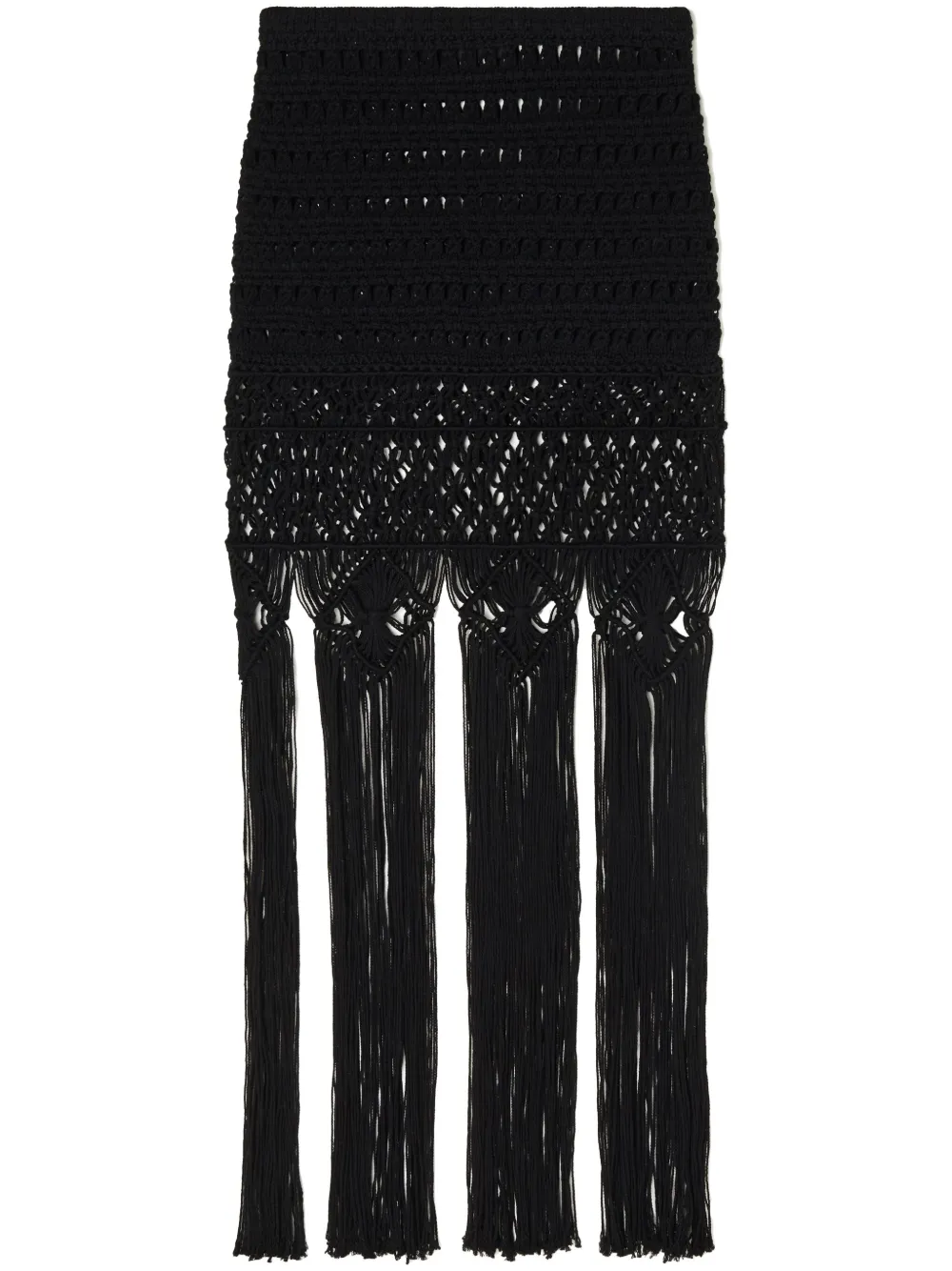Юбка A Love Letter To India в технике кроше Alanui, черный
Юбка A Love Letter To India в технике кроше Alanui, черный