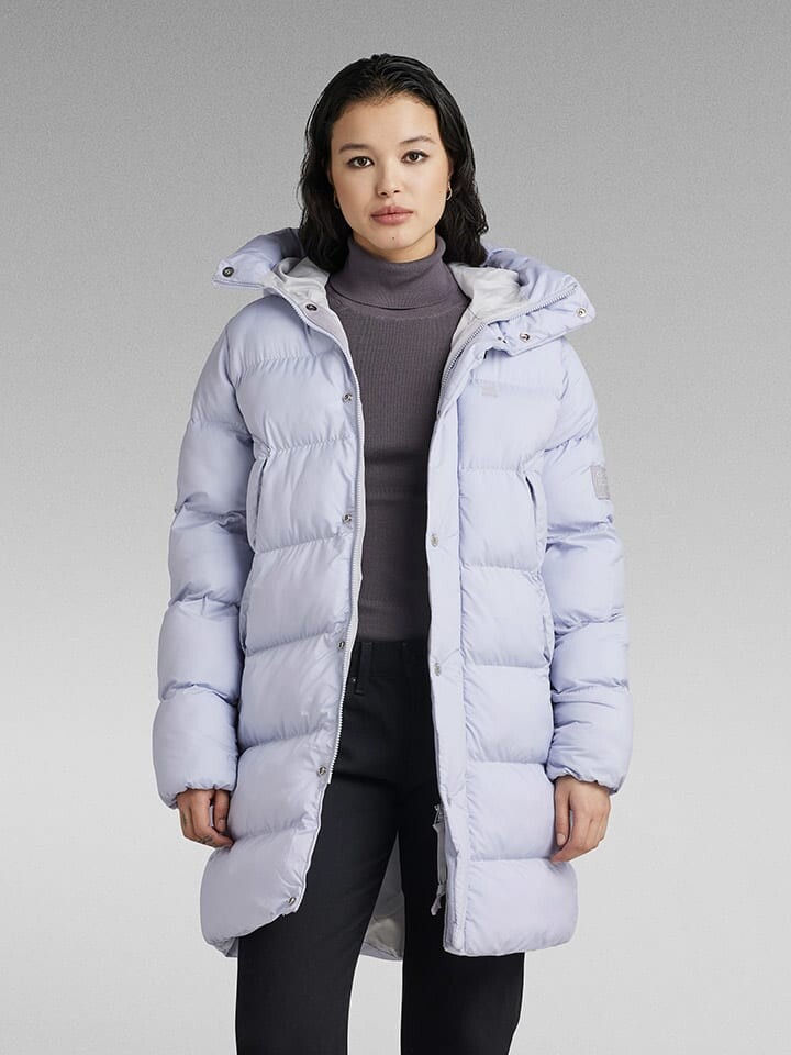 Стеганое пальто G-Star Steppmantel, светло-синий
Стеганое пальто G-Star Steppmantel, светло-синий