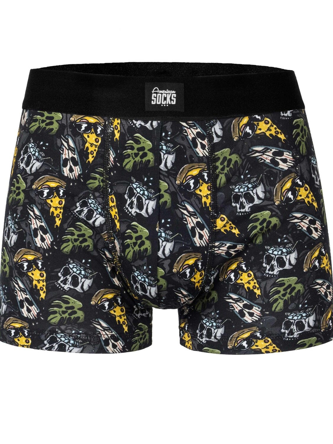 American Socks Боксеры 'Pizza Surfer' в черном цвете
American Socks Боксеры 'Pizza Surfer' в черном цвете