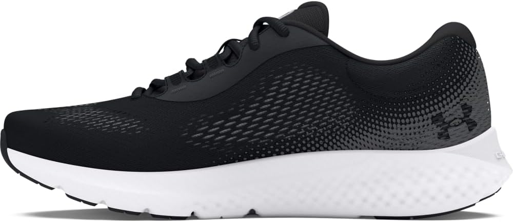 Under Armour Mens Charged Rogue 4 4e, (001) Black/White/White
Under Armour Mens Charged Rogue 4 4e, (001) Black/White/White