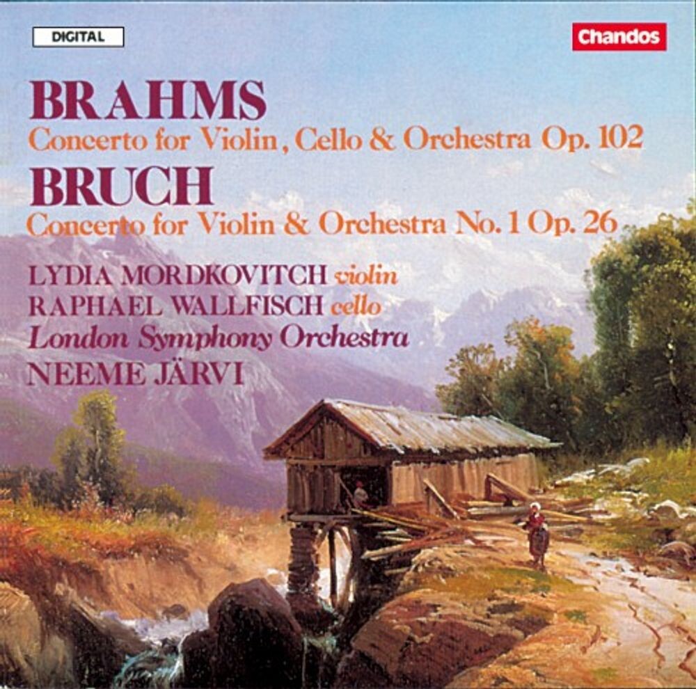 Диск CD Brahms: Double Concerto / Bruch: Violin Concerto No. 1 - Johannes Brahms, Max Bruch, Neeme Järvi, Lydia Mordkovitch, Raphael Wallfisch, The London Symphony Orchestra
Диск CD Brahms: Double Concerto / Bruch: Violin Concerto No. 1 - Johannes Brahms, Max Bruch, Neeme Järvi, Lydia Mordkovitch, Raphael Wallfisch, The London Symphony Orchestra