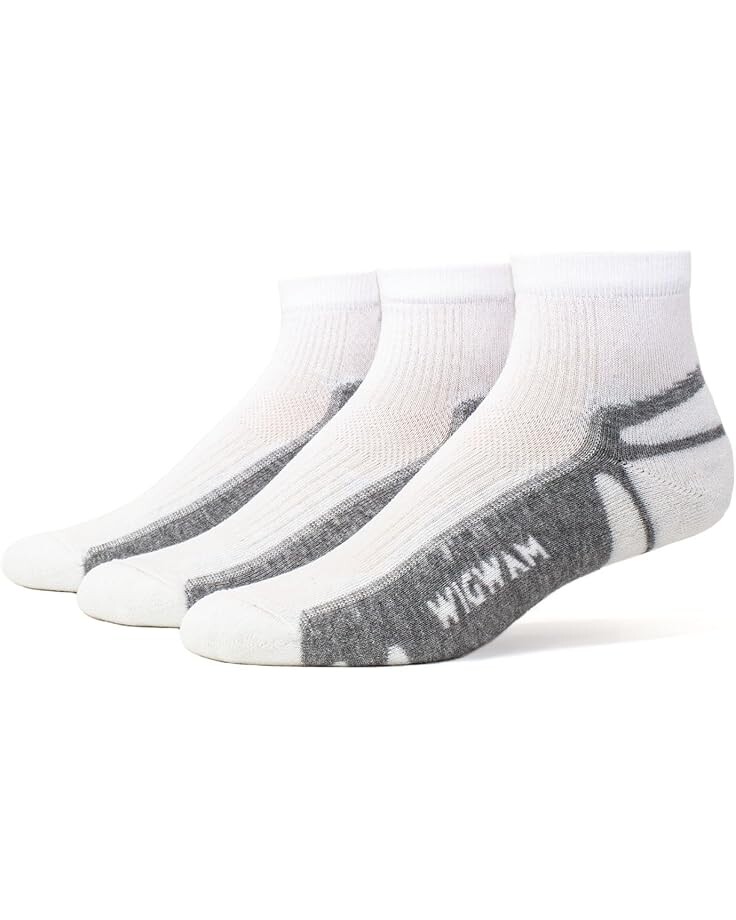 Носки Unisex Wigwam Thunder Quarter 3-Pack, цвет White/Grey
Носки Unisex Wigwam Thunder Quarter 3-Pack, цвет White/Grey