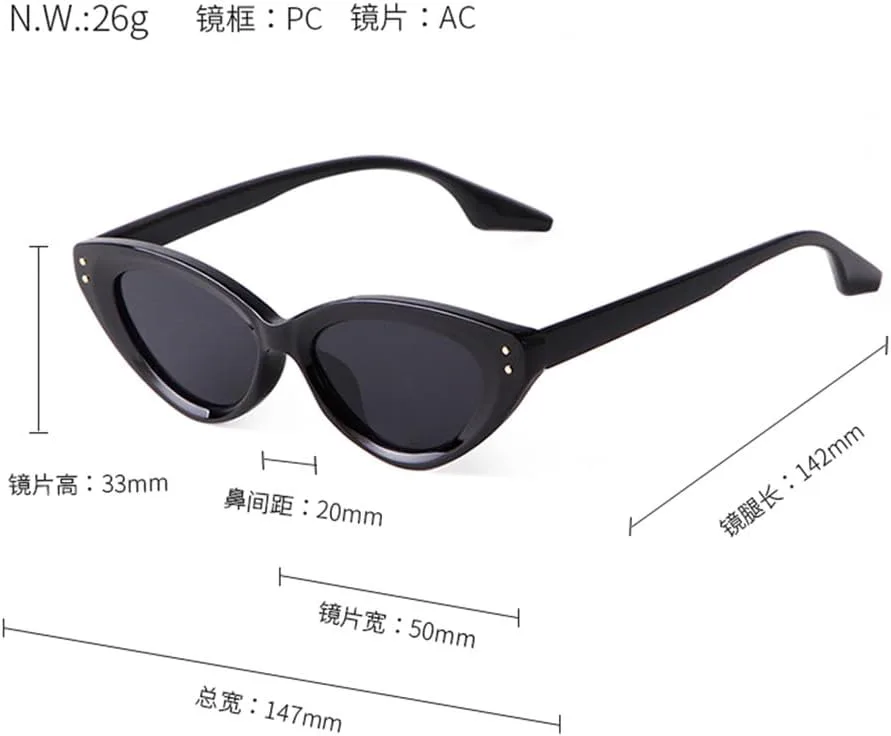 Модные солнцезащитные очки «кошачий глаз» с заклепками, женские, ретро, мужские, винтажные, яркие, трендовые, с защитой от УФ-излучения UV400 UJNHGQ, C6
Модные солнцезащитные очки «кошачий глаз» с заклепками, женские, ретро, мужские, винтажные, яркие, трендовые, с защитой от УФ-излучения UV400 UJNHGQ, C6