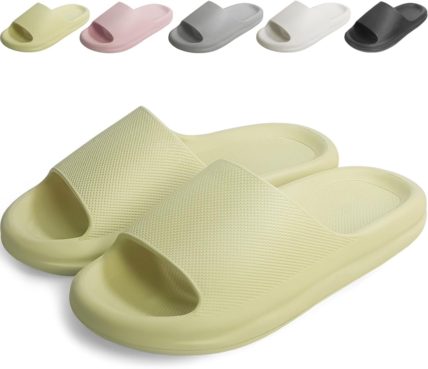 Шлепанцы для женщин и мужчин - Тапочки для душа - Нескользящие домашние тапочки - Легкие пляжные сандалии - С поддержкой свода стопы - Сверхлегкие, быстросохнущие Kattmas, зеленый
Шлепанцы для женщин и мужчин - Тапочки для душа - Нескользящие домашние тапочки - Легкие пляжные сандалии - С поддержкой свода стопы - Сверхлегкие, быстросохнущие Kattmas, зеленый