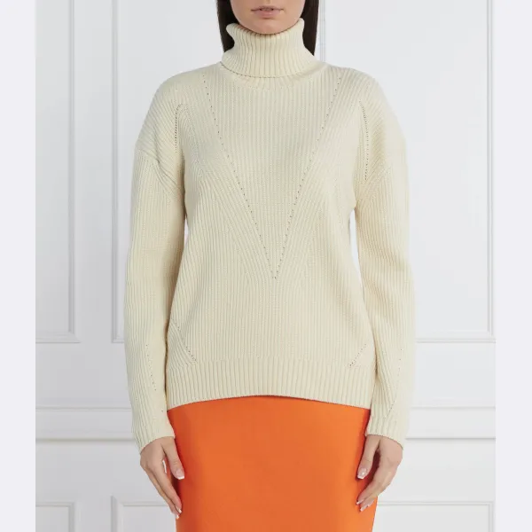 Шерстяная водолазка стандартного кроя Patrizia Pepe, бежевый
Шерстяная водолазка стандартного кроя Patrizia Pepe, бежевый