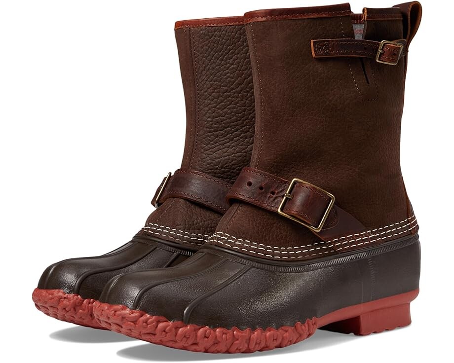 Ботинки L.L.Bean Bean 10" Engineer Buckle Flannel Lined, цвет Dark Earth/Bean Boot Brown/Rust Orange/Apple Cinnamon Plaid
Ботинки L.L.Bean Bean 10" Engineer Buckle Flannel Lined, цвет Dark Earth/Bean Boot Brown/Rust Orange/Apple Cinnamon Plaid