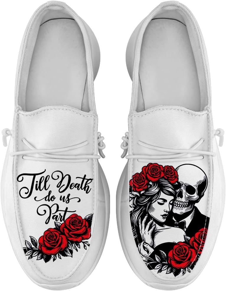Женские слипоны Quorax Skull для свадьбы, кроссовки розового цвета, подарки для пар
Женские слипоны Quorax Skull для свадьбы, кроссовки розового цвета, подарки для пар