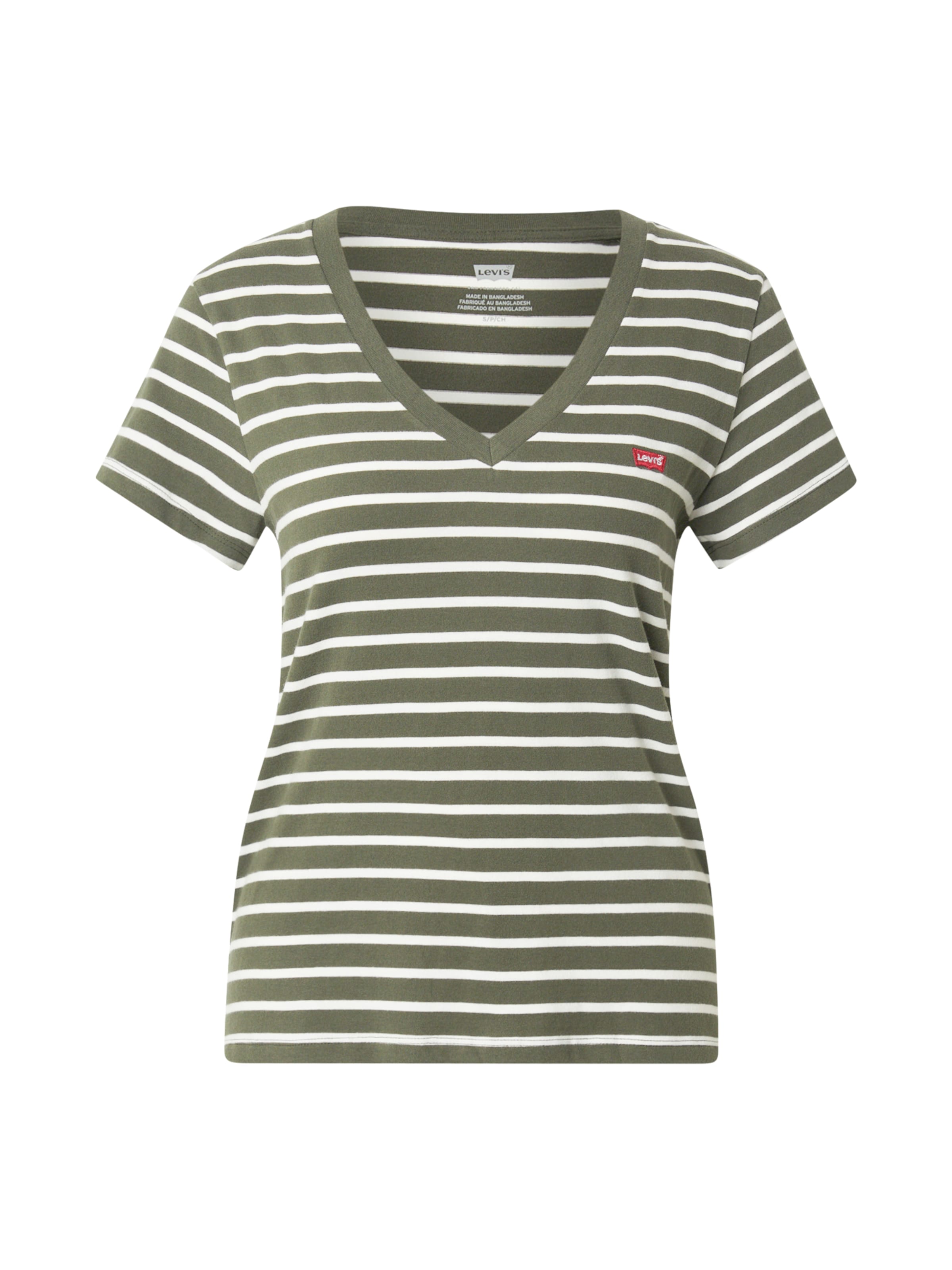 LEVI'S Футболка 'The Perfect V-Neck' в цвете Olive
LEVI'S Футболка 'The Perfect V-Neck' в цвете Olive