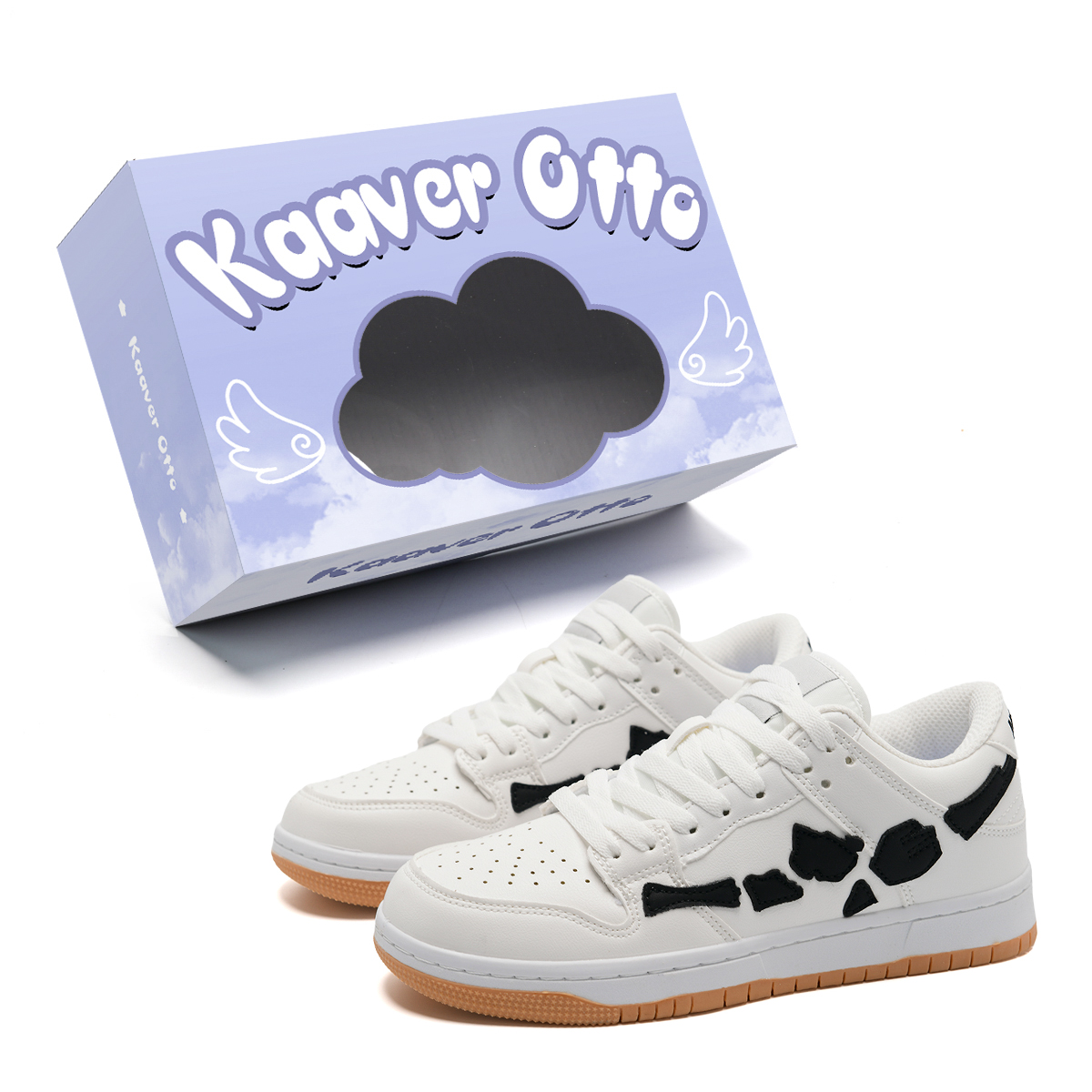 KAAVER OTTO Амортизирующие устойчивые к истиранию дышащие низкие скейтборд кроссовки унисекс белый черный, цвет White Black
KAAVER OTTO Амортизирующие устойчивые к истиранию дышащие низкие скейтборд кроссовки унисекс белый черный, цвет White Black