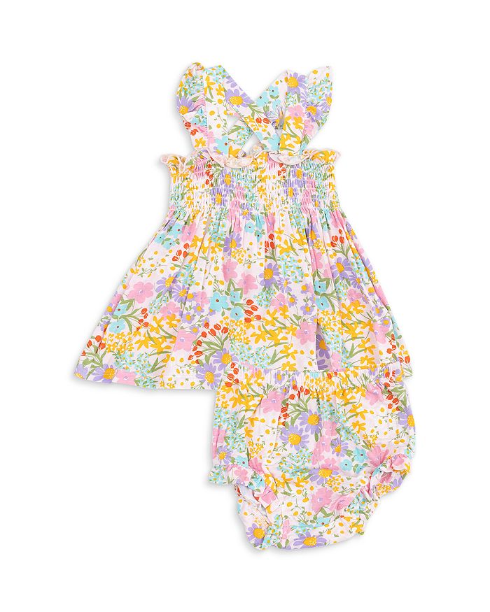 Детский комплект для девочки "Sweet Peach" с рюшами на бретелях и плиссированным топом + подгузник Angel Dear, мультиколор
Детский комплект для девочки "Sweet Peach" с рюшами на бретелях и плиссированным топом + подгузник Angel Dear, мультиколор