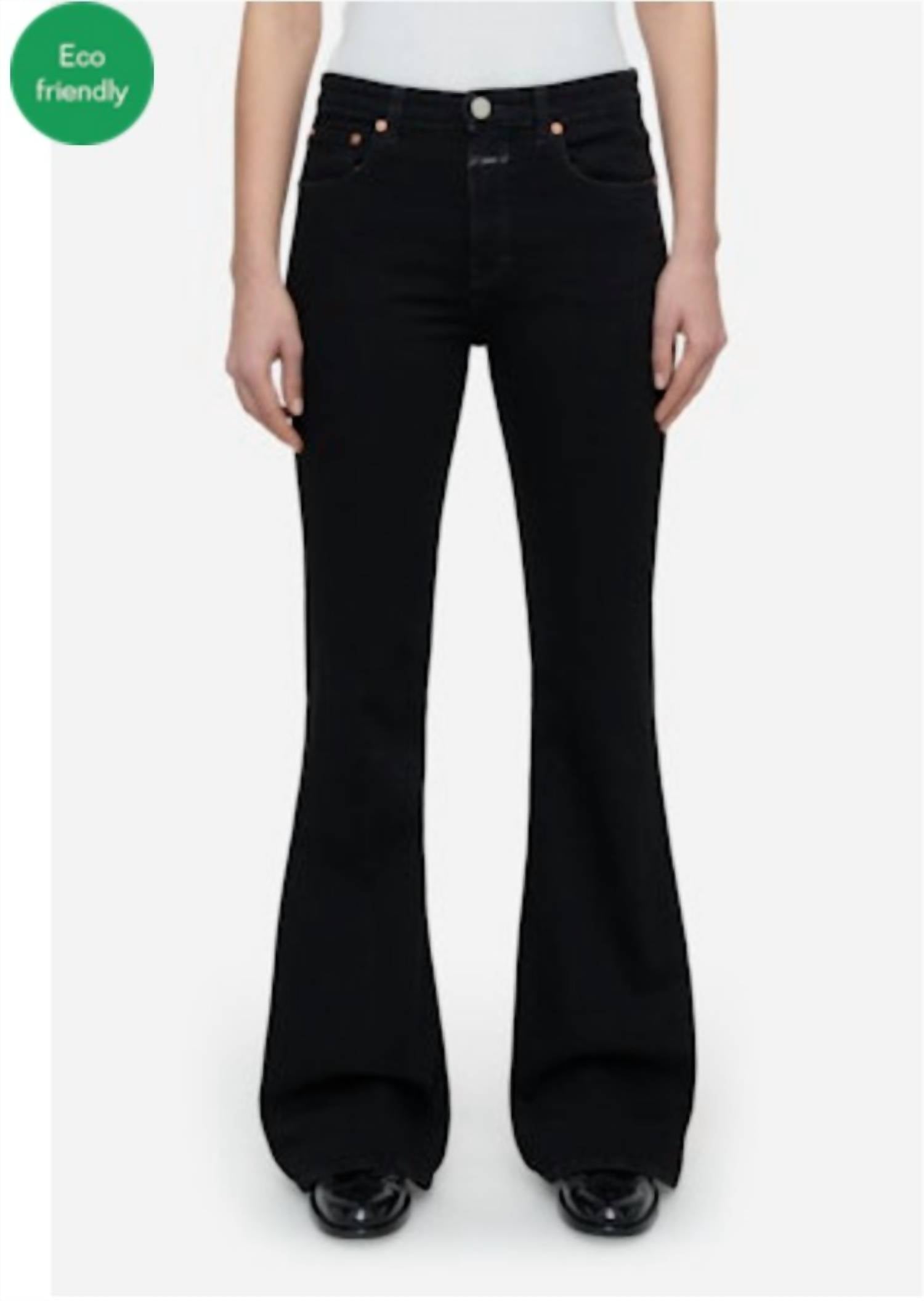 Джинсы Rawlins расклешенные черные CLOSED
Джинсы Rawlins расклешенные черные CLOSED