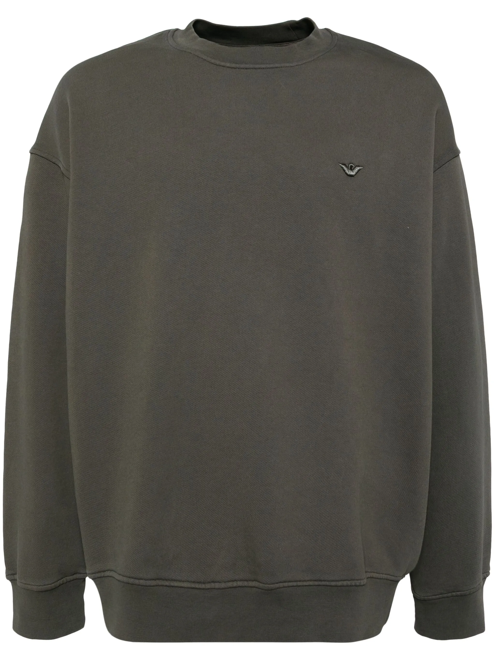 Толстовка с вышитым логотипом Emporio Armani, зеленый
Толстовка с вышитым логотипом Emporio Armani, зеленый