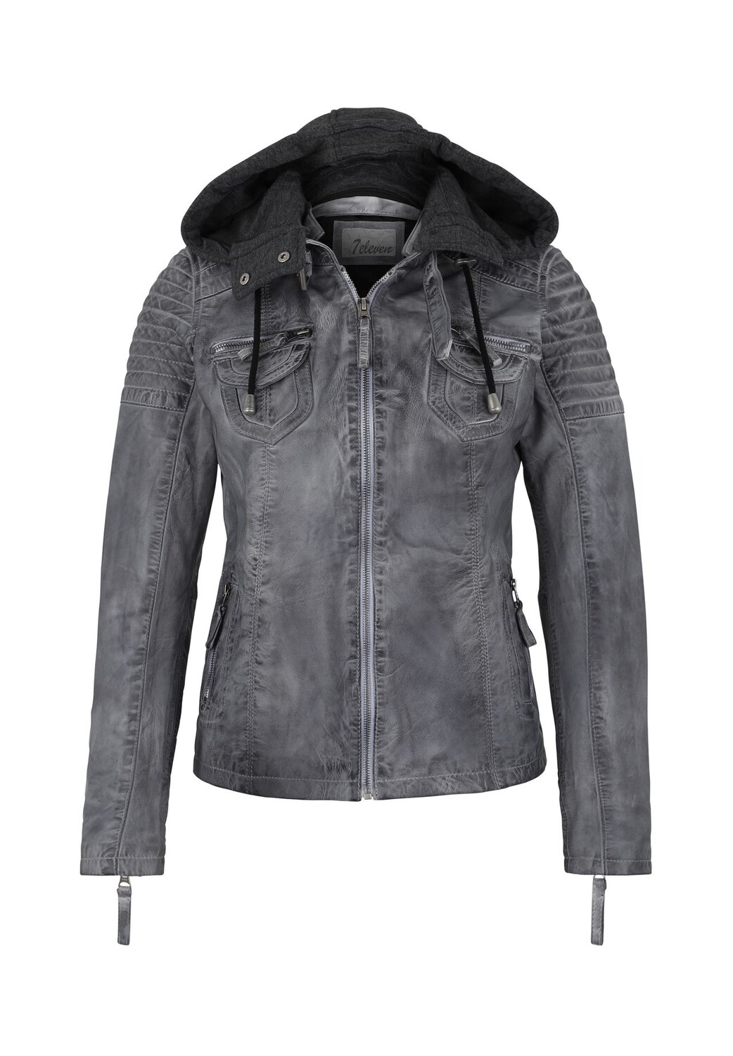 Кожаная куртка Viu с пушистым капюшоном 7eleven, цвет Cemento, Серый, Кожаная куртка Viu с пушистым капюшоном 7eleven, цвет Cemento
Кожаная куртка Viu с пушистым капюшоном 7eleven, цвет Cemento, Серый, Кожаная куртка Viu с пушистым капюшоном 7eleven, цвет Cemento