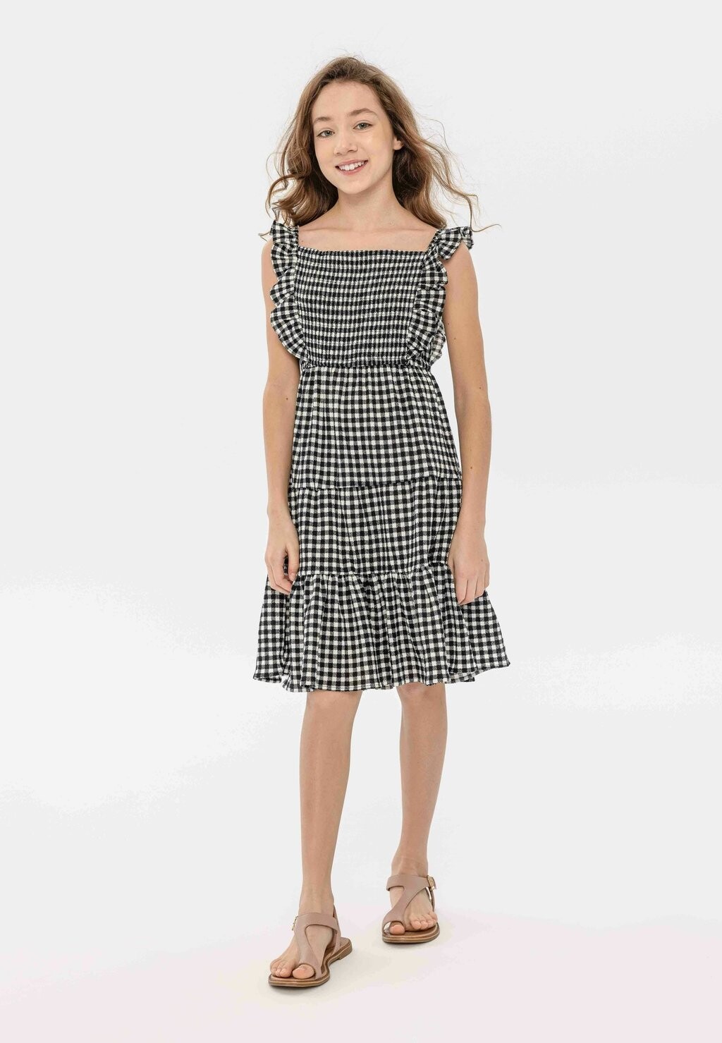Повседневное платье GINGHAM MINOTI, цвет black
Повседневное платье GINGHAM MINOTI, цвет black