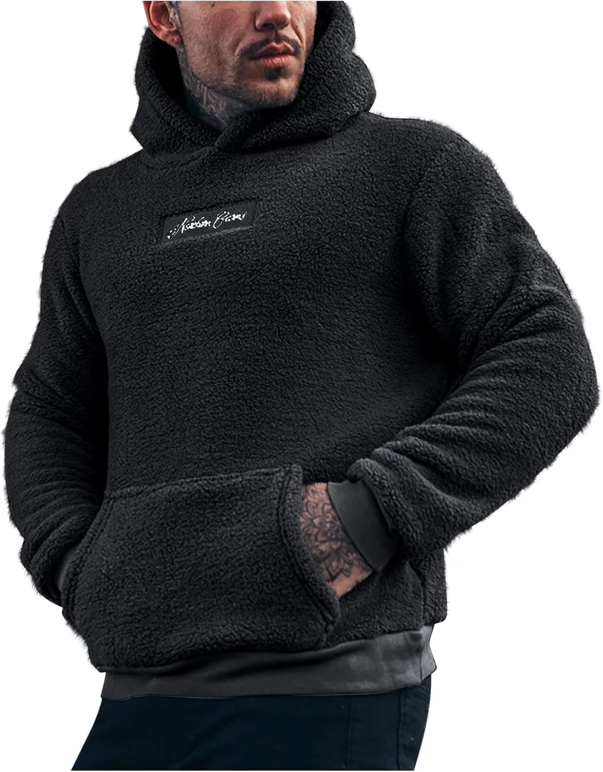 Толстовка Uillui мужская Sherpa Fleece с капюшоном и карманом
Толстовка Uillui мужская Sherpa Fleece с капюшоном и карманом