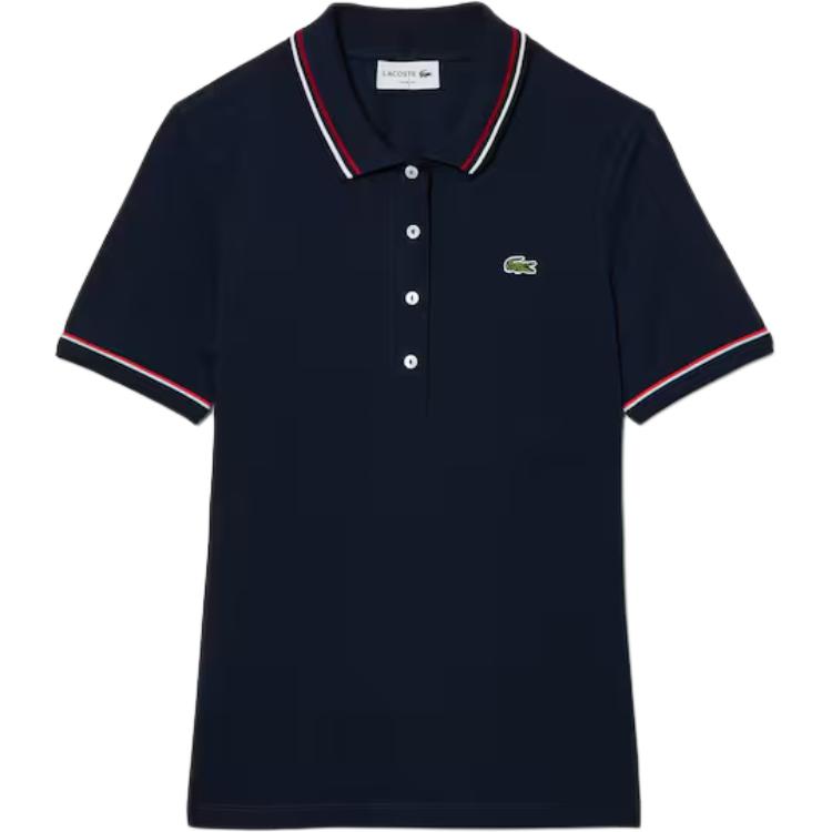 Поло с вышитым логотипом LACOSTE, синий
Поло с вышитым логотипом LACOSTE, синий